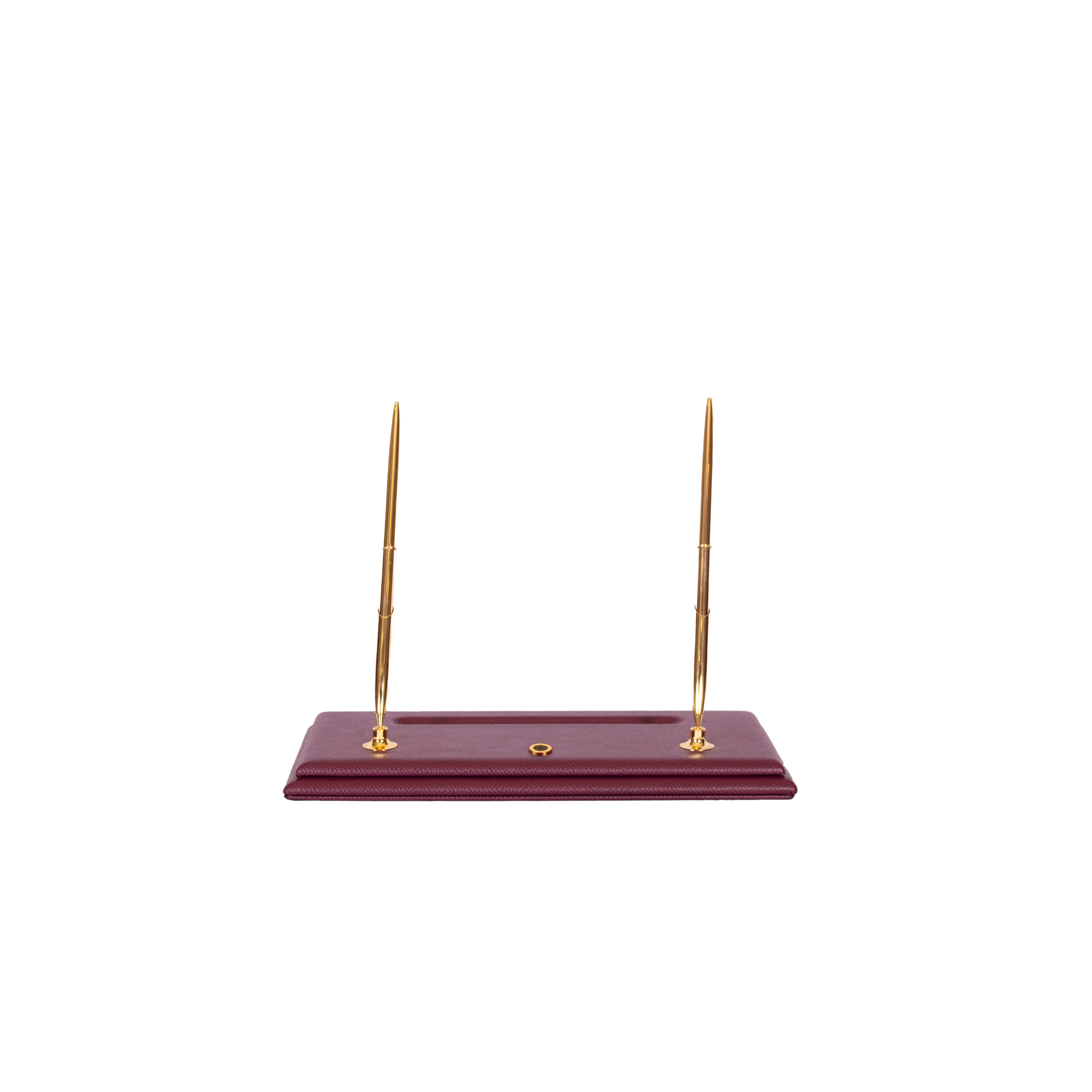 Pen Stand with Dual Gold Pens