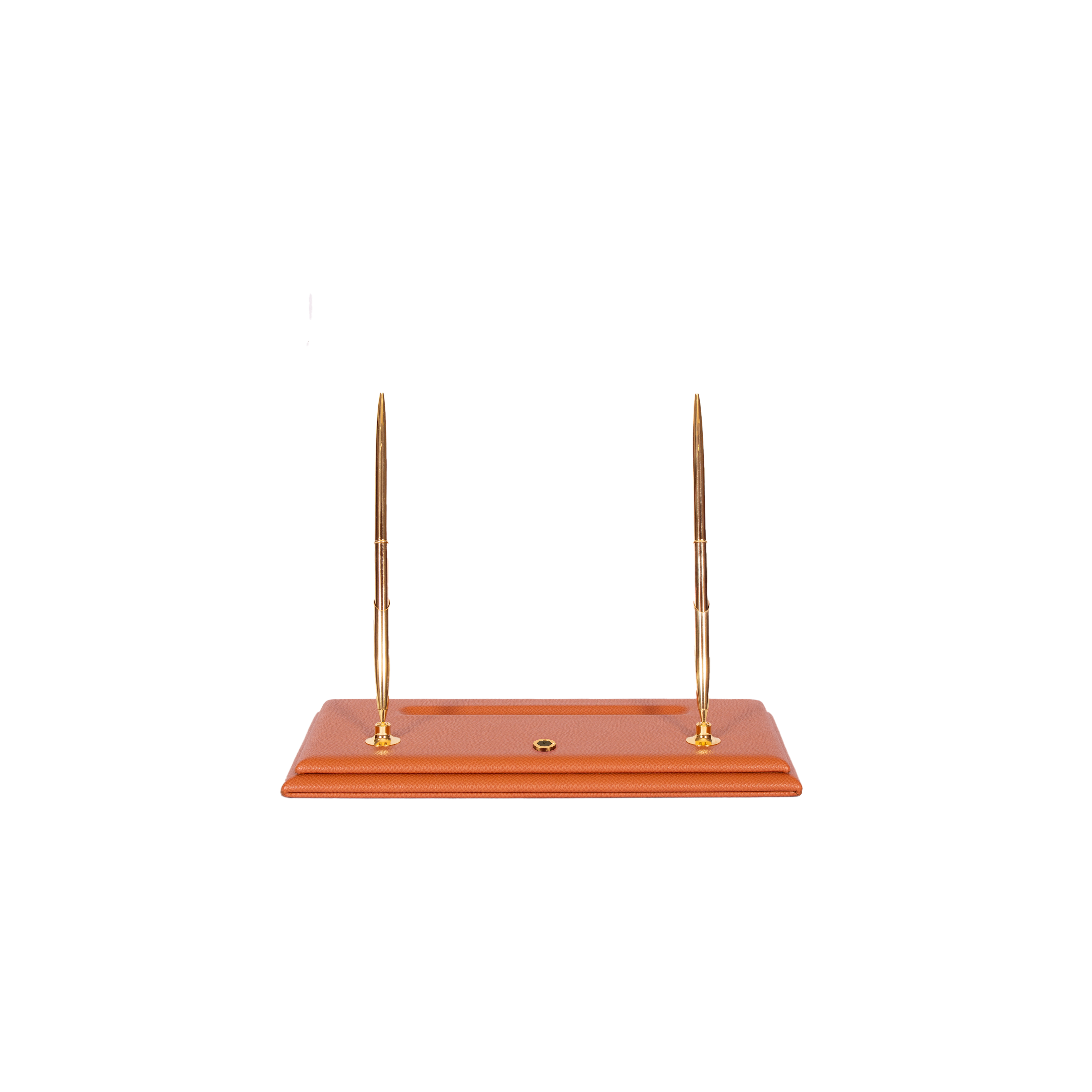 Pen Stand with Dual Gold Pens
