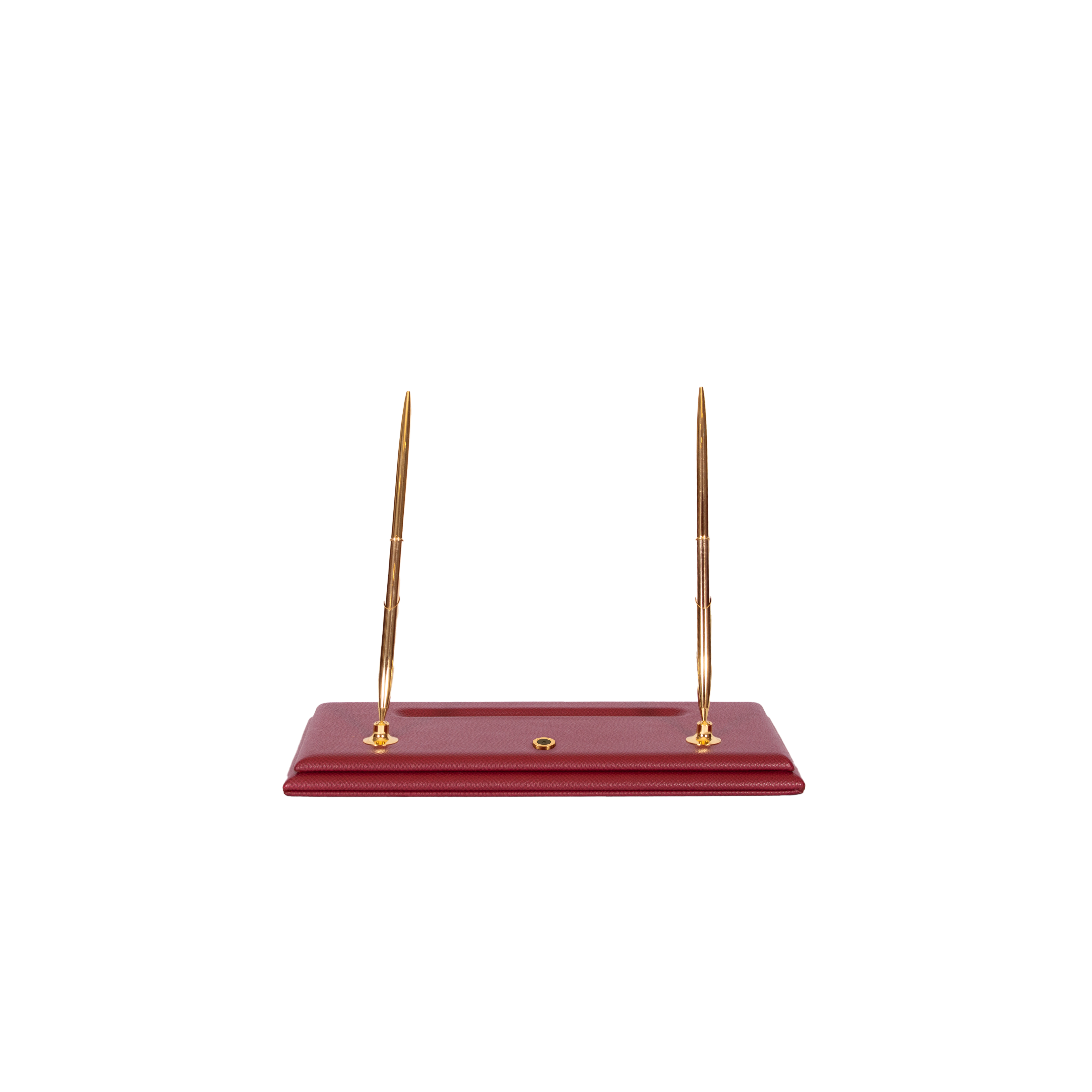 Pen Stand with Dual Gold Pens